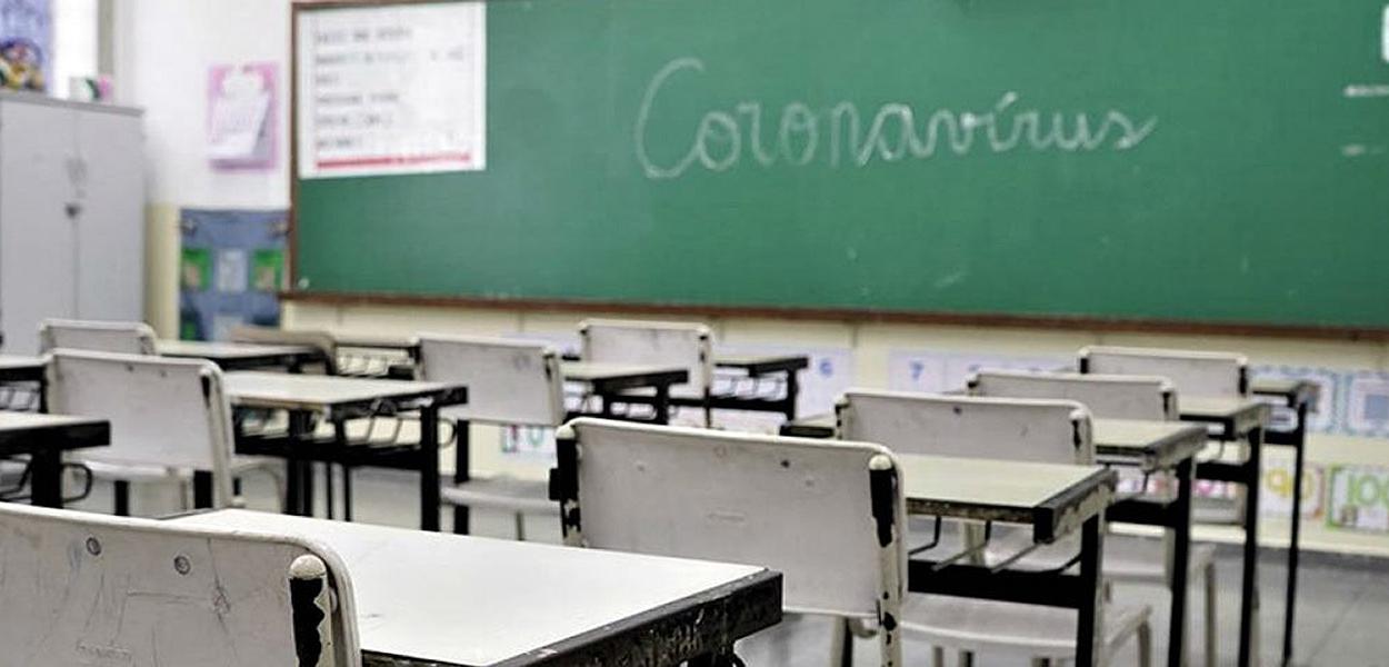 Casos da Covid-19 disparam nas escolas de SP