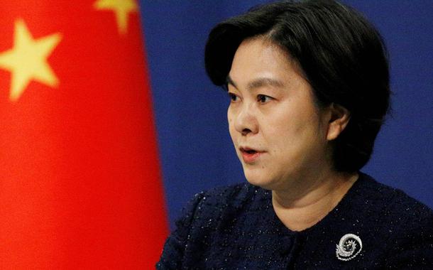 Hua Chunying, porta-voz do Ministério das Relações Exteriores da China