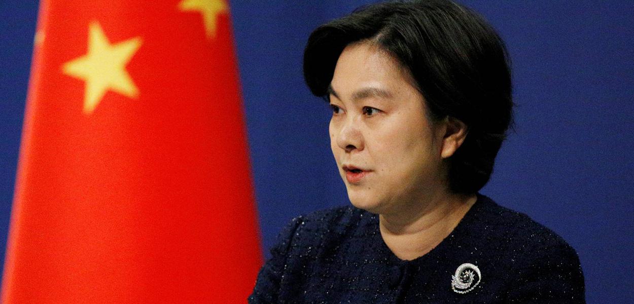 Hua Chunying, porta-voz do Ministério das Relações Exteriores da China