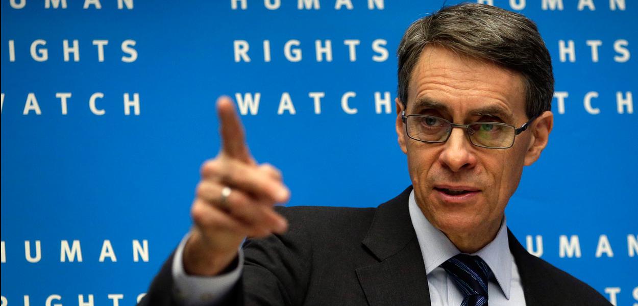 Kenneth Roth, diretor-executivo da entidade Human Rights Watch