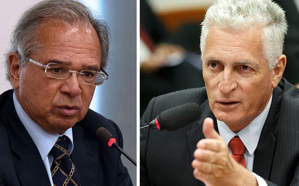 Paulo Guedes e Rogério Correia