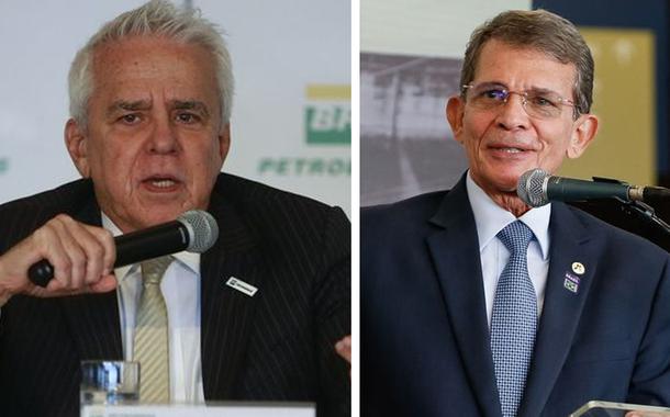 Roberto Castello Branco e Joaquim Silva e Luna