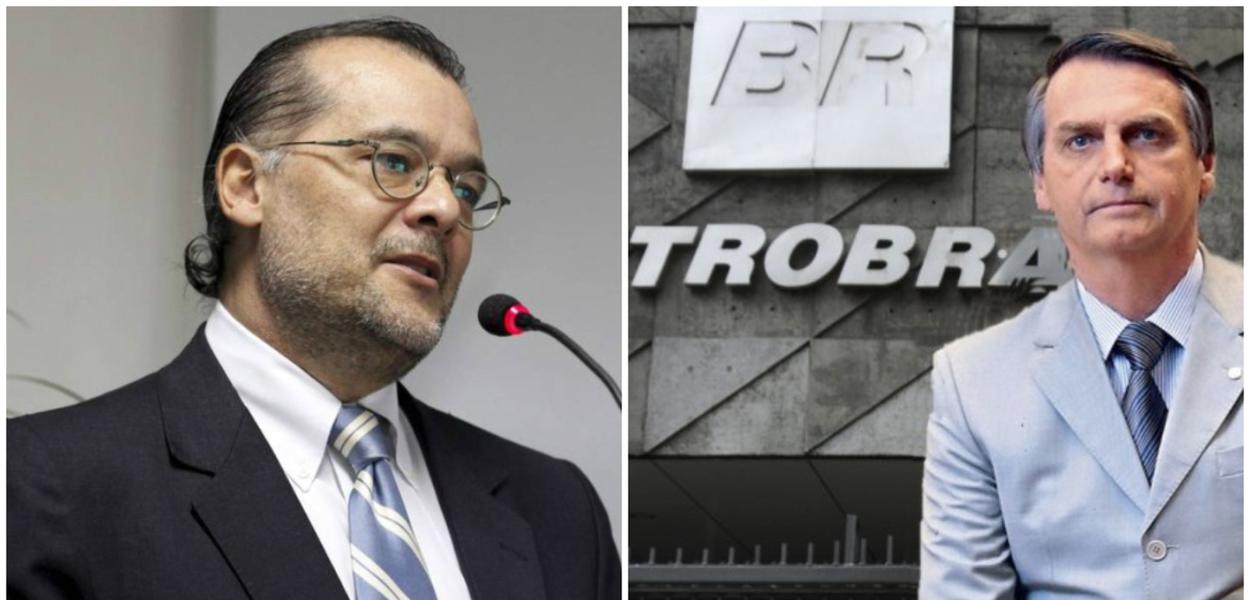 Gustavo Franco e Jair Bolsonaro