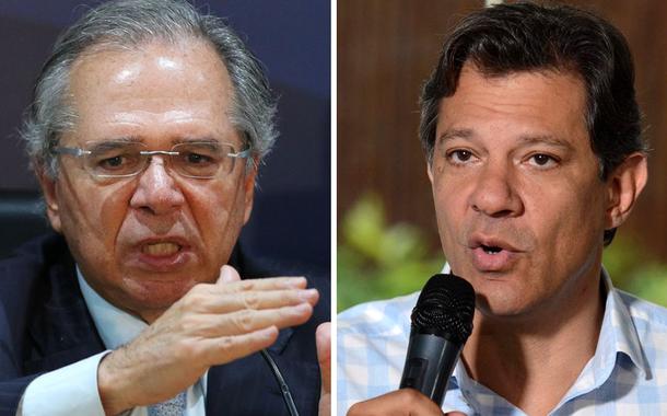 Paulo Guedes e Fernando Haddad