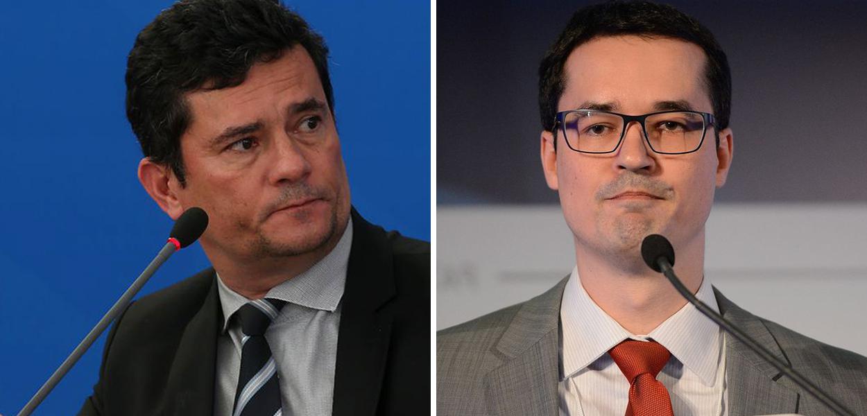 Sérgio Moro e Deltan Dallagnol