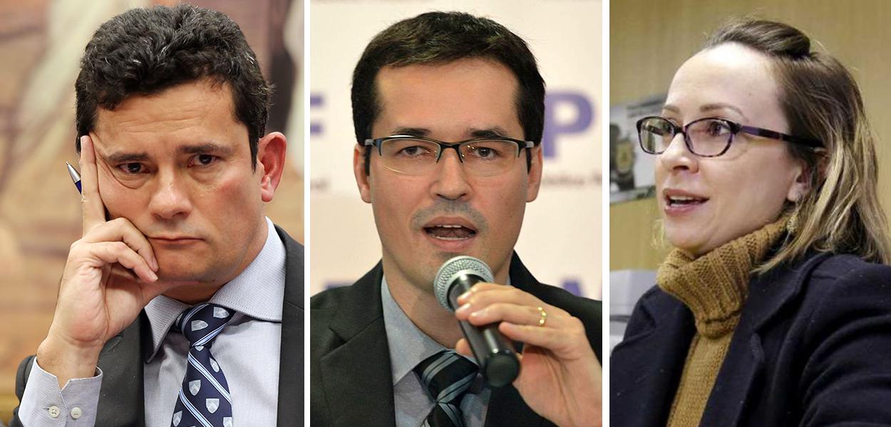 Sergio Moro, Deltan Dallagnol e Erika Marena