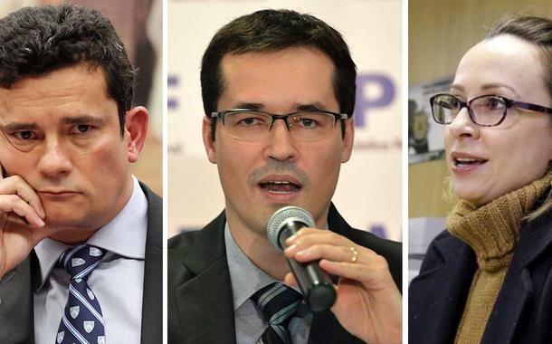 Sergio Moro, Deltan Dallagnol e Erika Marena