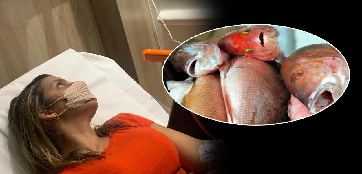 Família diz que irmãs estão com urina preta após comerem peixe em Recife