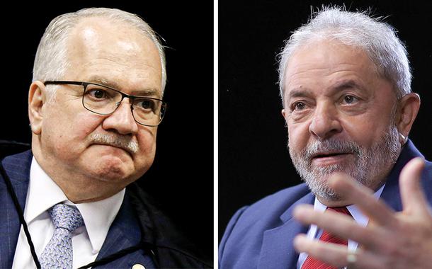 Edson Fachin e o ex-presidente Lula