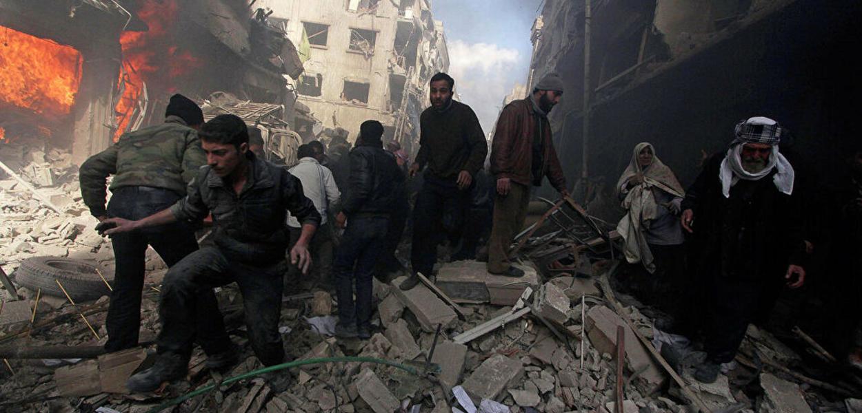 EUA atacam posições iranianas na Síria