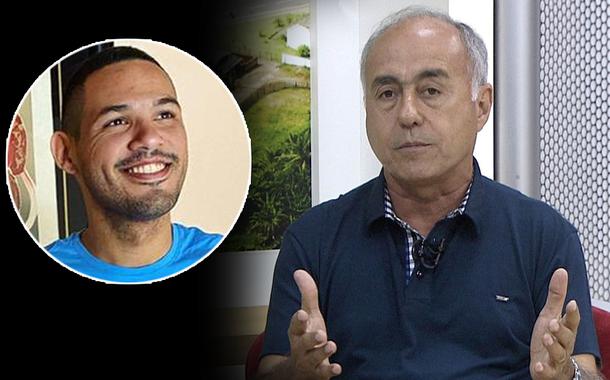 Jornalista João Renato Jácome e o  prefeito de Rio Branco (AC), Tião Bocalom (PP)