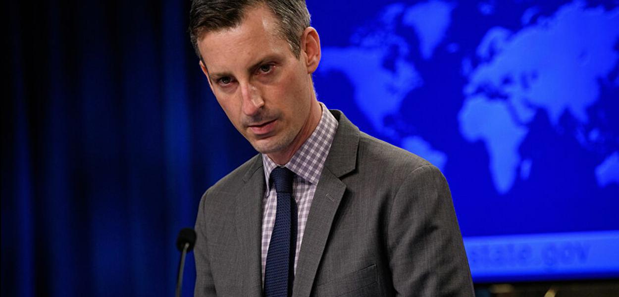 Ned Price, porta-voz do Departamento de Estado dos EUA