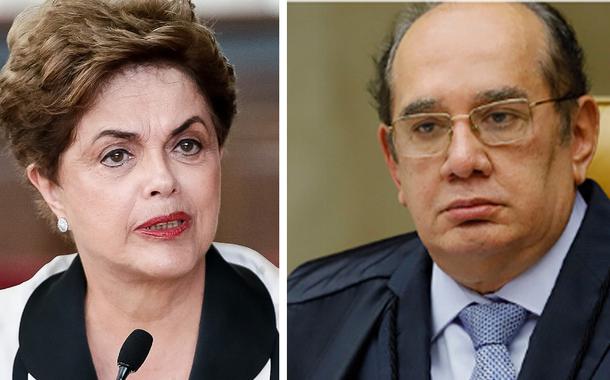 Dilma Rousseff e Gilmar Mendes