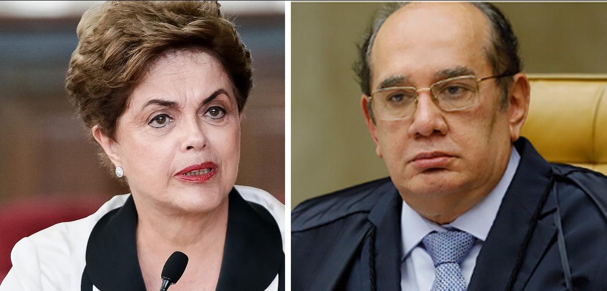 Dilma Rousseff e Gilmar Mendes