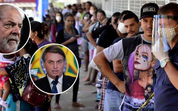 Lula, Jair Bolsonaro - economia