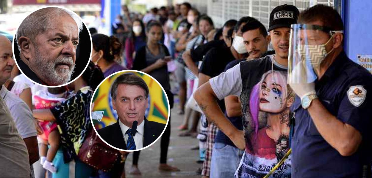 Lula, Jair Bolsonaro - economia