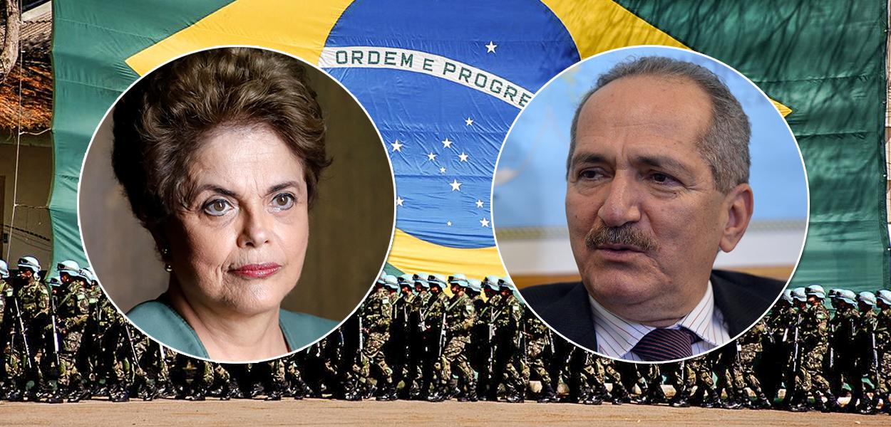 Dilma Rousseff e Aldo Rebelo