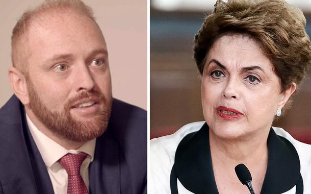 Walter Delgatti Neto e Dilma Rousseff