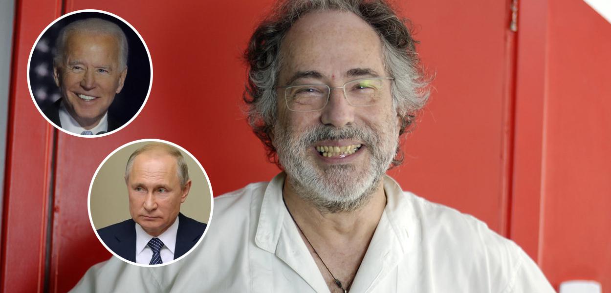 Joe Biden, Vladimir Putin e Pepe Escobar