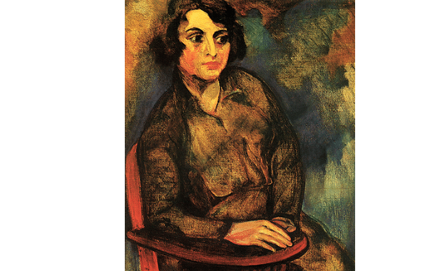 Anita Malfatti, A Estudante Russa, 1915