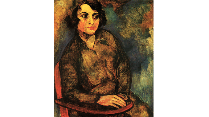 Anita Malfatti, A Estudante Russa, 1915