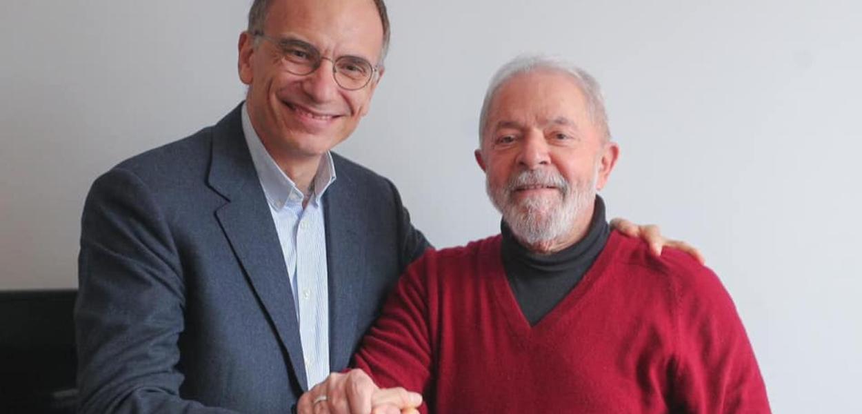 Enrico Letta e Lula