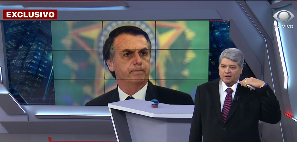 José Luiz Datena e Jair Bolsonaro