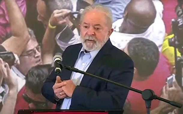 Lula em entrevista coletiva