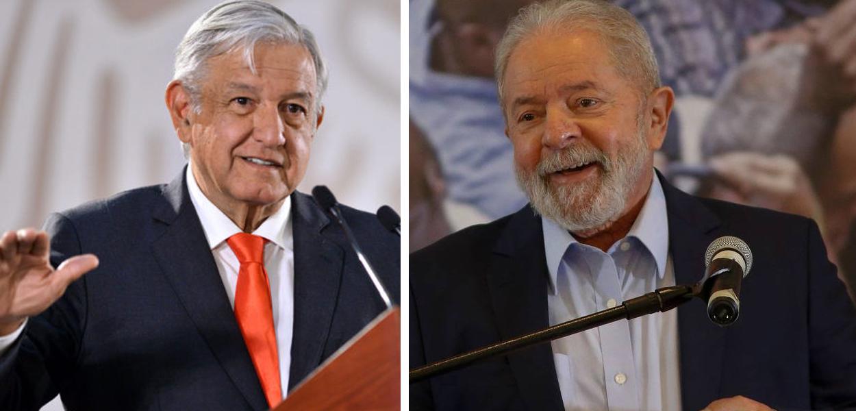 Andrés Manuel López Obrador e Luiz Inácio Lula da Silva