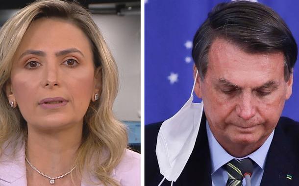 Ludhmila Hajjar e Jair Bolsonaro