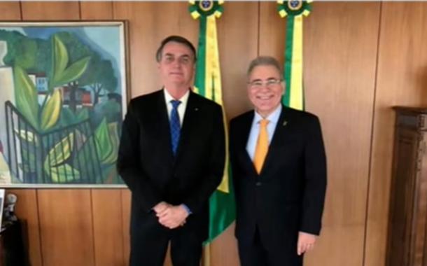 Jair Bolsonaro e Marcelo Queiroga