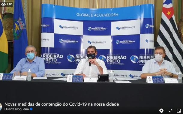 Duarte Nogueira anuncia lockdown em Ribeirão Preto