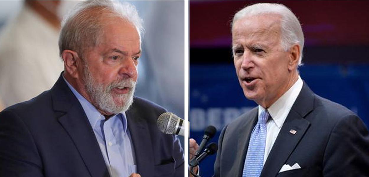 Lula e Joe Biden