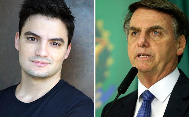 Felipe Neto e Jair Bolsonaro