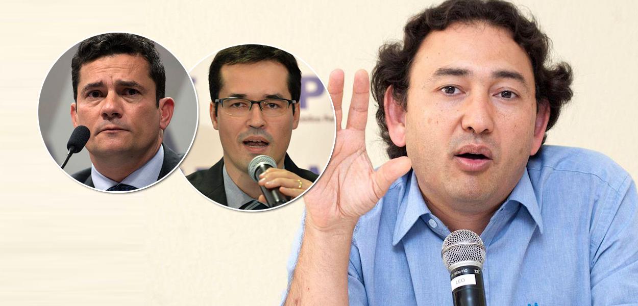 Sergio Moro, Deltan Dallagnol e Fausto Augusto Junior