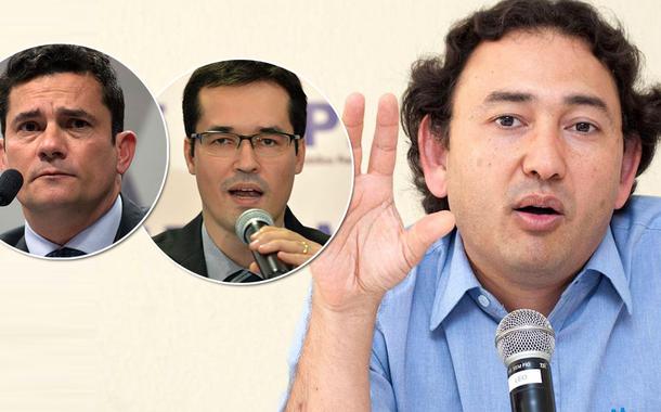 Sergio Moro, Deltan Dallagnol e Fausto Augusto Junior