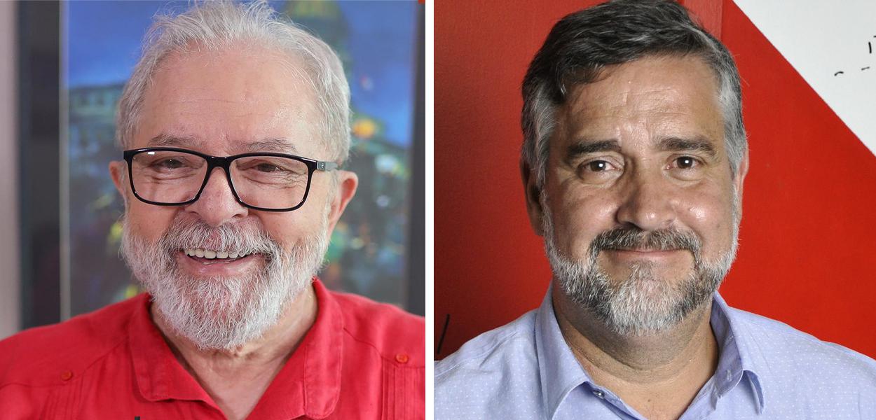 Lula e Paulo Pimenta