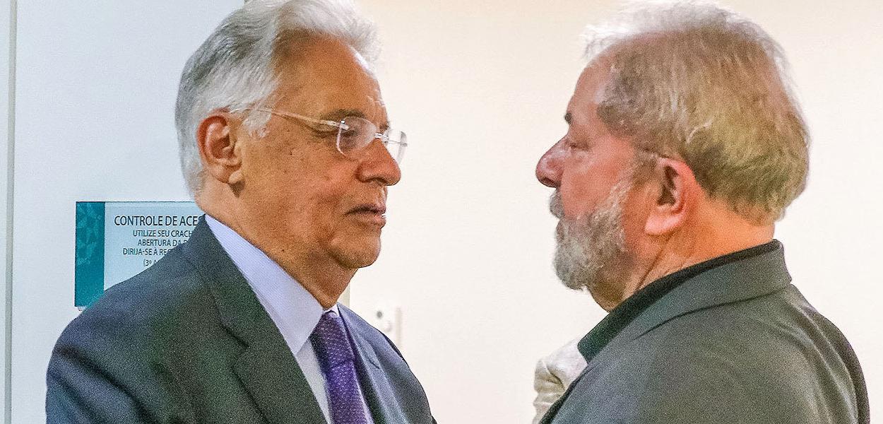 Fernando Henrique Cardoso e Lula