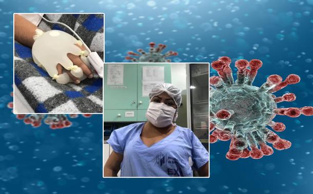 Enfermeira cria técnica para medir saturação de paciente