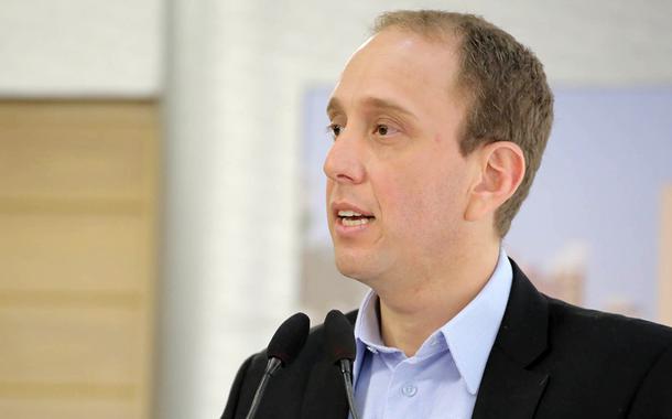 O prefeito de Sorocaba (SP), Rodrigo Manga (Republicanos)