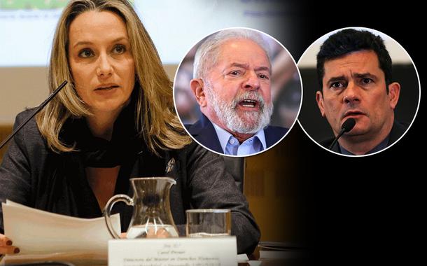 Carol Proner, ex-presidente Lula e Sérgio Moro