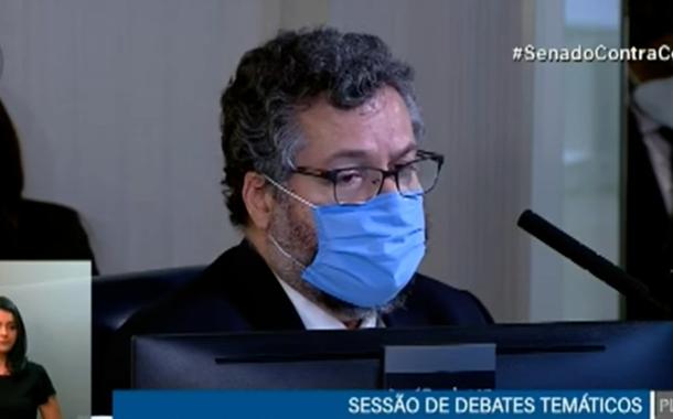 Ernesto Araújo no Senado