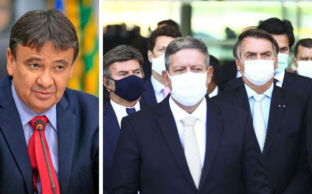 Wellington Dias, Arthur Lira, Jair Bolsonaro e Rodrigo Pacheco