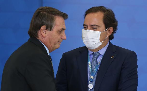 Jair Bolsonaro e Pedro Guimarães