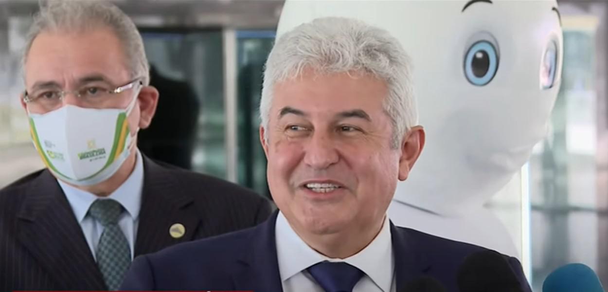 Marcelo Queiroga e Marcos Pontes