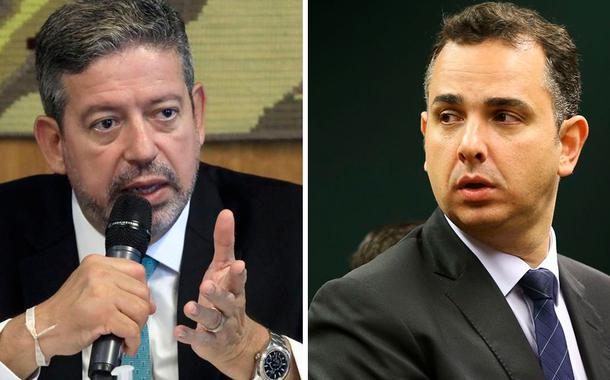 Presidentes da Câmara e do Senador, Arthur Lira e Rodrigo Pacheco, respectivamente