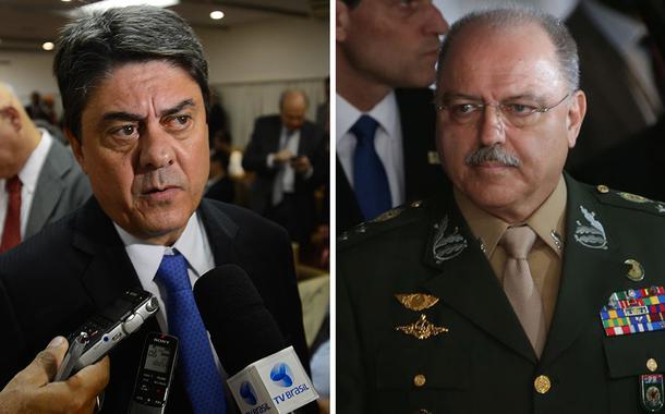 Wadih Damous e general Sérgio Etchegoyen