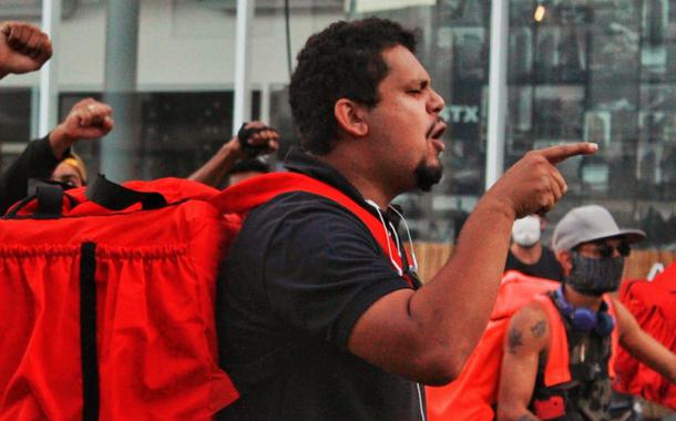 Paulo Galo, líder dos entregadores antifascistas