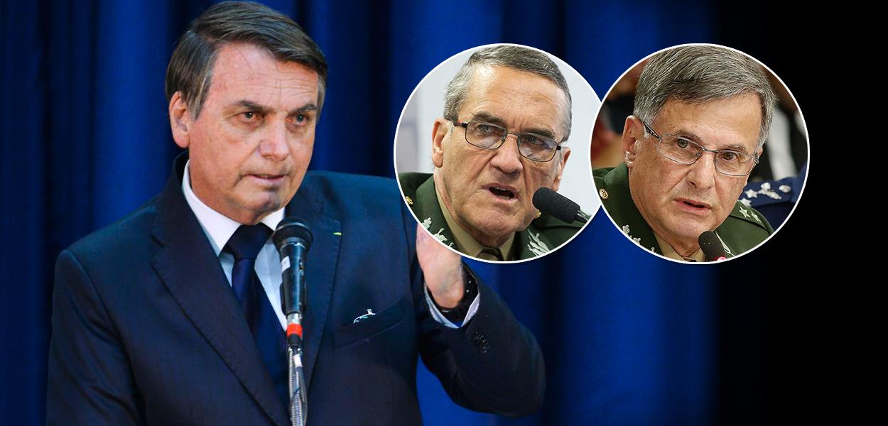 Bolsonaro, Villas Bôas e Edson Pujol