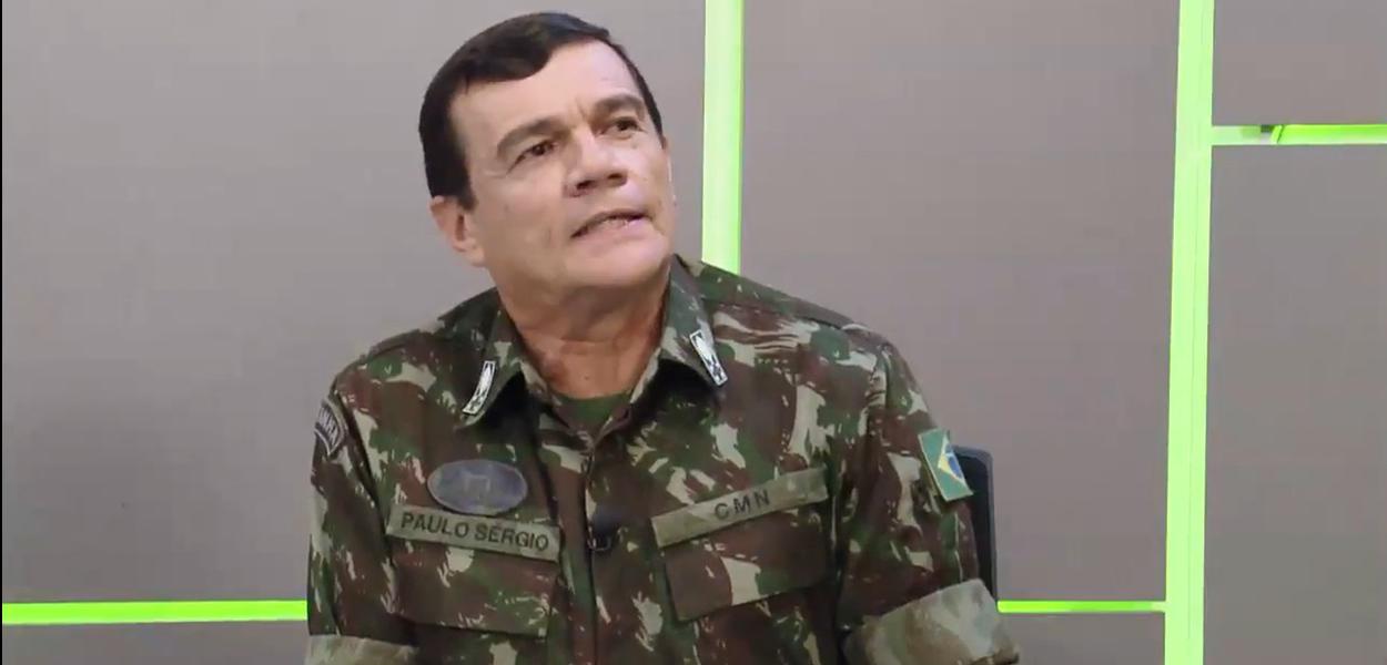 Novo comandante do Exército, Paulo Sérgio